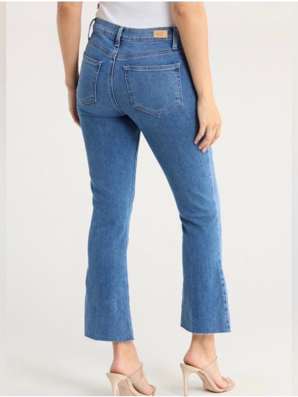 PAIGE Rory Crop Flared Jeans - Picture 2 of 10